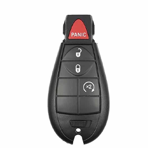 Brand new aftermarket 4-button Keyless Go Fobik remote key for Jeep Chrysler Dodge 2009-2020 FCC ID IYZ-C01C M3N5WY783X Lock Unlock Panic Remote Start