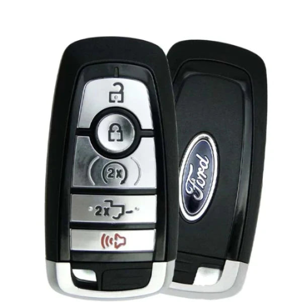 2021-2025 Ford F-150 and Super Duty smart key fob 434MHz, FCC ID M3N-A3C108397, 5-button proximity remote.