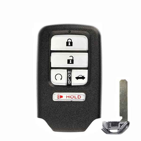 2016-2021 Honda Civic / 5-Button Smart Key / PN: 72147-TBA-A11 / KR5V2X (AFTERMARKET) OEM Refurbished