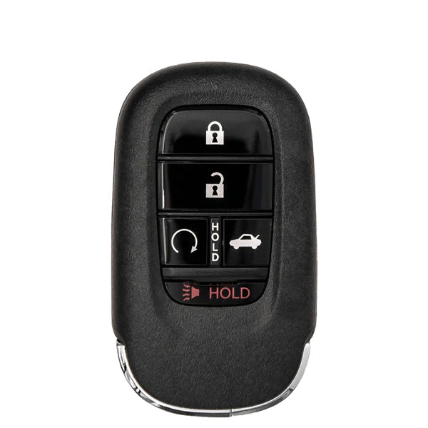 5-Button Smart Key for Honda Civic 2022-2025 and Accord 2023-2025, FCC ID: KR5TP-4, 433 MHz