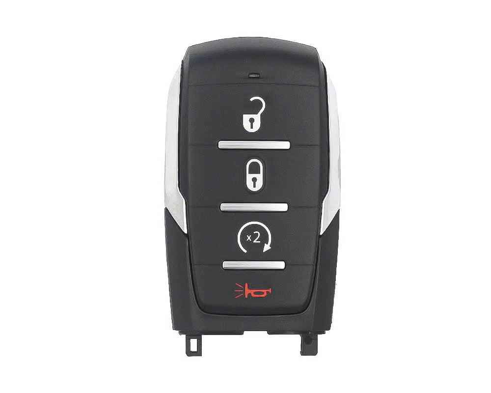 OEM refurbished Ram 1500 smart key fob 4 button 433 MHz with remote start FCC ID OHT-4882056