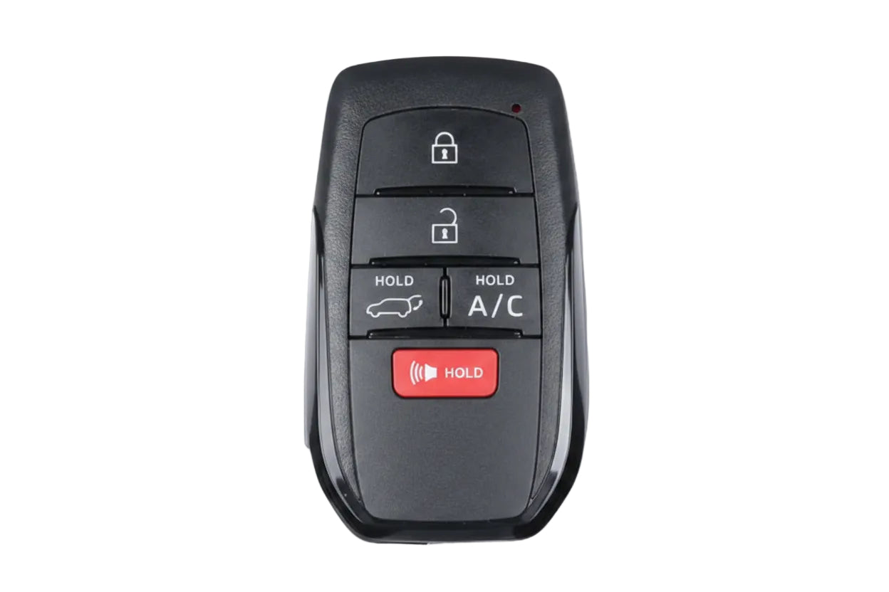 2023–2026 Toyota bZ4X 5 button smart key FCC ID HYQ14FBX part number 8990H-42520
