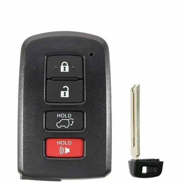 2014-2020 Toyota Highlander / 4-Button Smart Key / HYQ14FBA-2110 (AFTERMARKET) OEM Refurbished