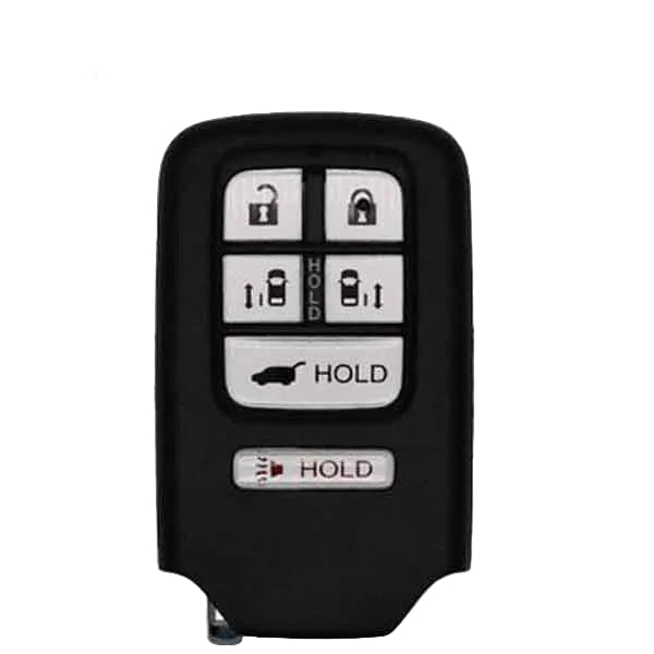 2014-2017 Honda Odyssey 6-Button Proximity Smart Key, FCC ID: KR5V1X, features dual power sliding door controls, PN: 72147-TK8-A51.