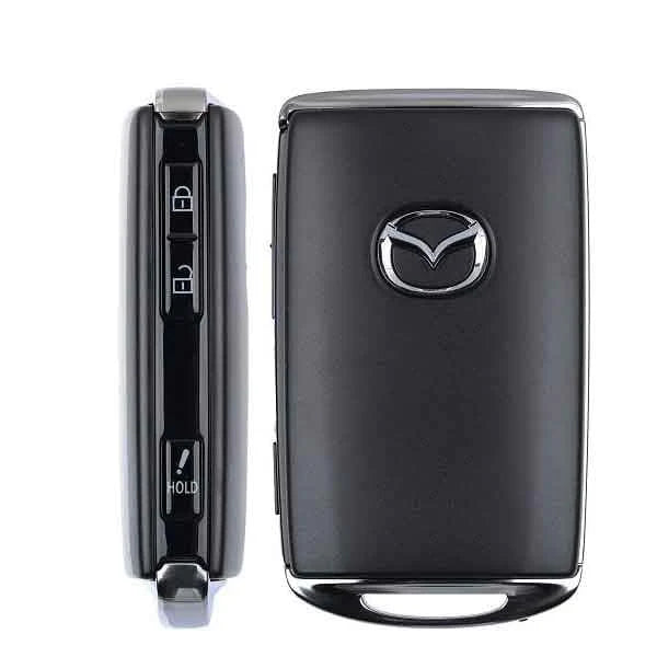 2019-2024 Mazda 3 Hatchback CX-30 CX-50 3 Button Smart Key Fob WAZSKE11D01 Proximity Remote Replacement PN BCYN-67-5DYB