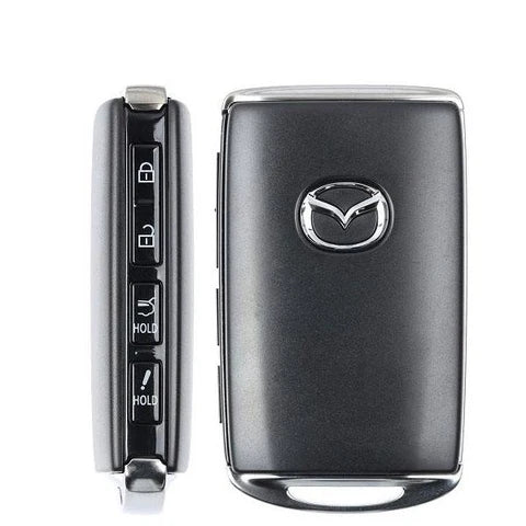 2020-2025 Mazda CX-5 CX-9 4 Button Smart Key Fob WAZSKE13D03 Proximity Remote Replacement PN DGJ2-67-5RYA