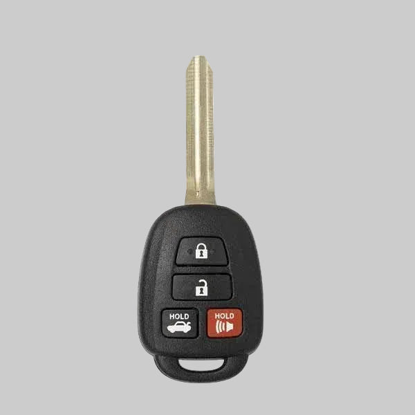 2014–2018 Toyota Camry Corolla Tacoma 4 button remote head key FCC ID HYQ12BDM H chip 315MHz
