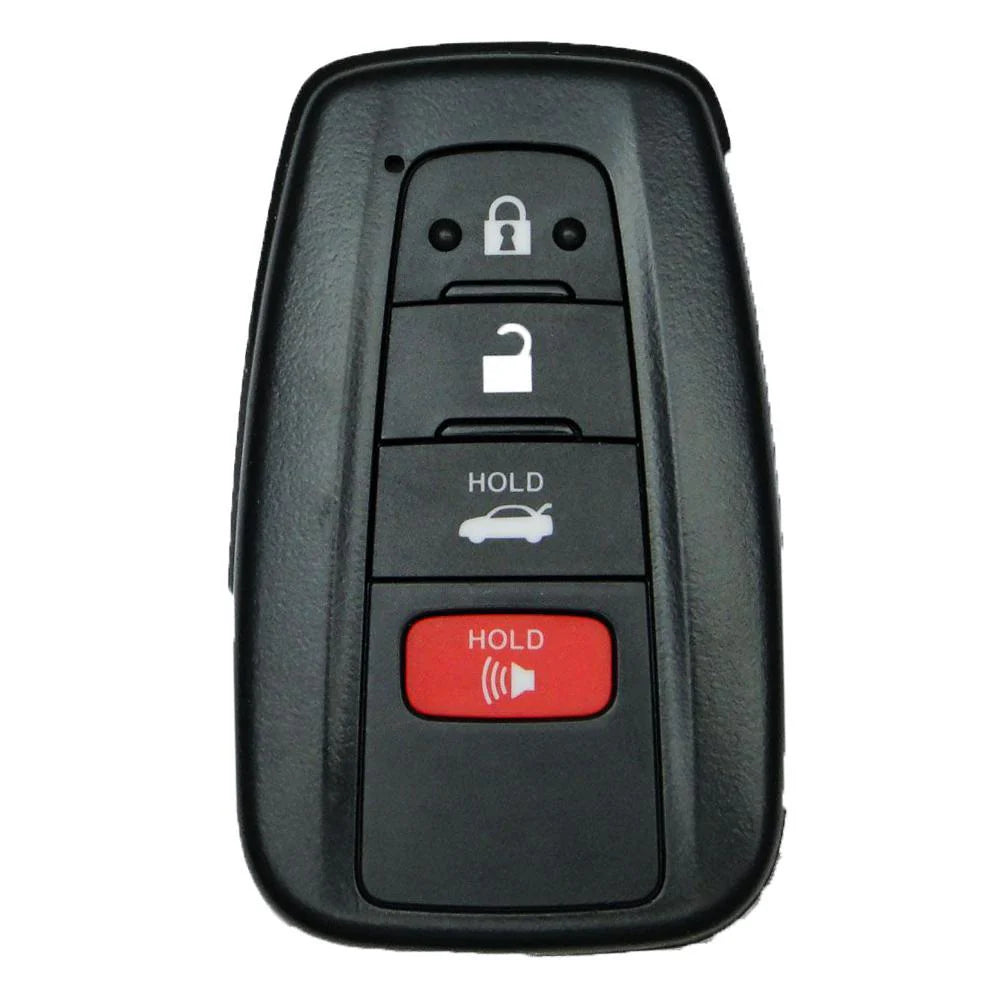 2019-2021 Toyota Corolla 4-button smart key aftermarket HYQ14FBN with trunk and panic