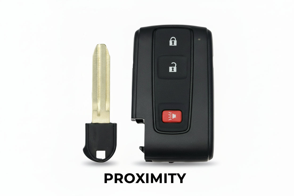2004–2009 Toyota Prius smart key 3 buttont key fob with emergency blade
